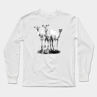 Trio of camels Long Sleeve T-Shirt